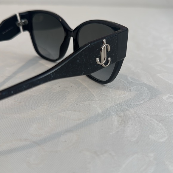 Jimmy Choo 58 mm Shays Rectangle Sunglasses. - Picture 8 of 13